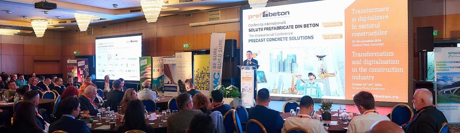 ART BETON la conferința PREFBETON – București, octombrie 2024